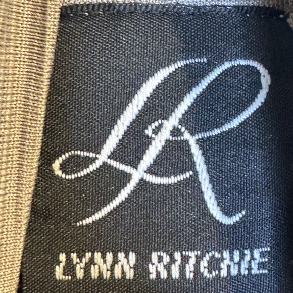 Lynn Ritchie Moody Two Tone Sheer Turtleneck Top - Picture 4 of 10